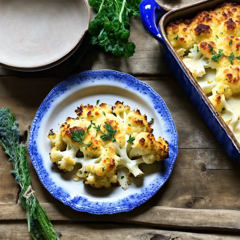 Cheesy Cauliflower Bake Extravaganza image